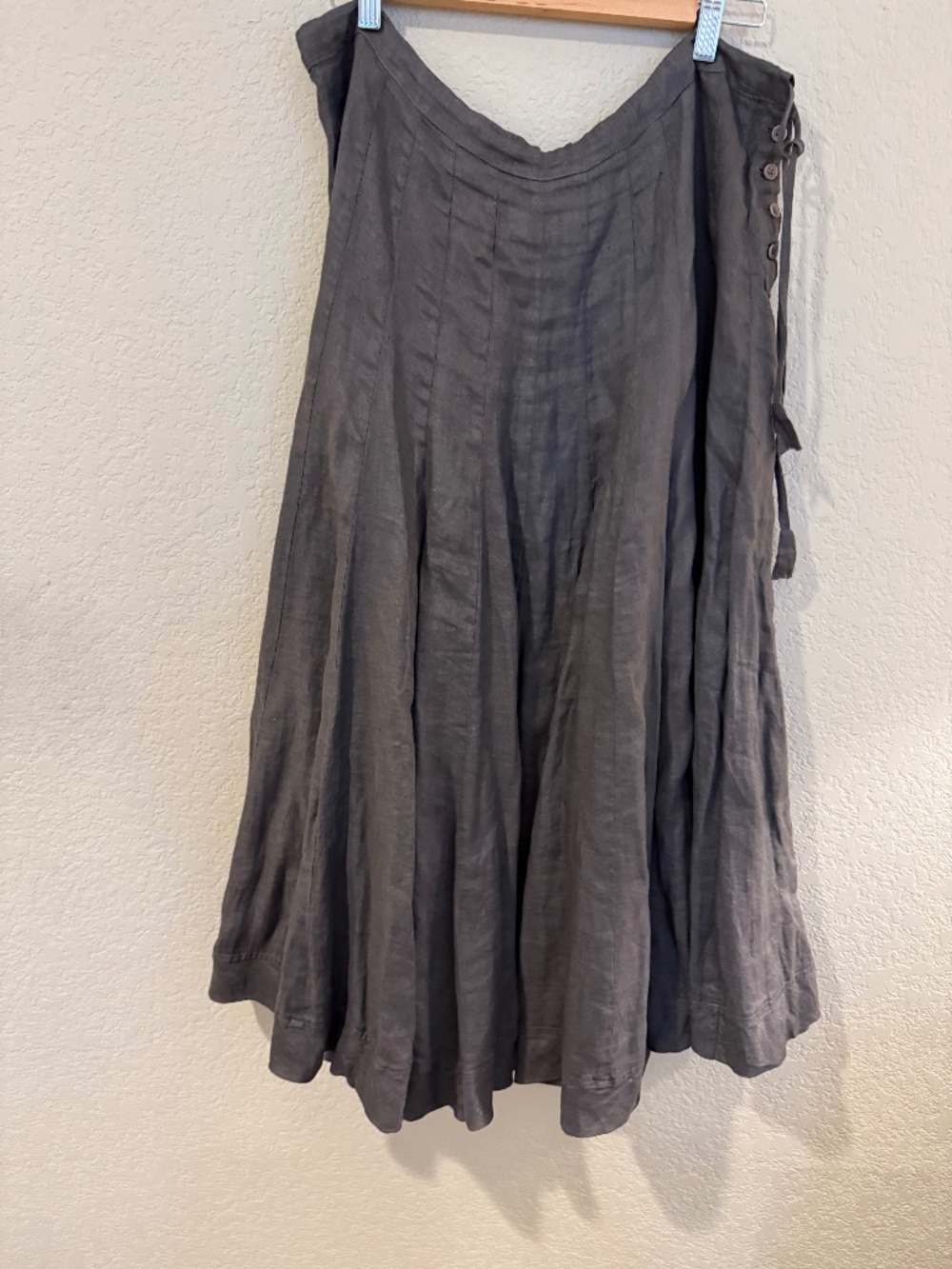 Cp Shades Linen Skirt